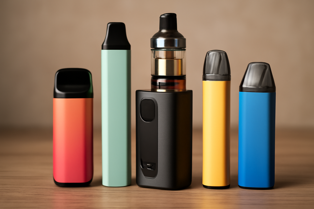 Typy vape: ktorý je pre teba ten pravý?-Canapuff