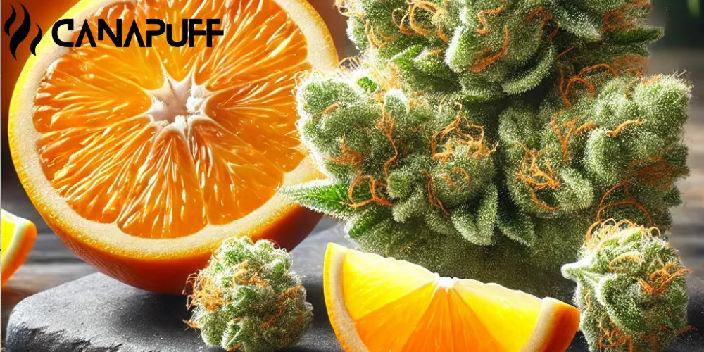 oranžový weed, weed, cannabis