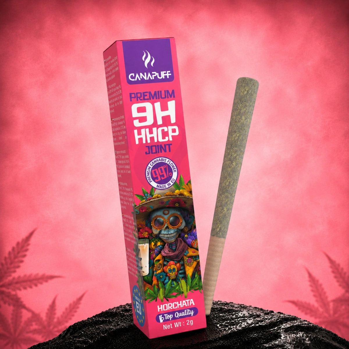 Canapuff 9H-HHCP Joint Horchata 99% 2g s balením a pre-rollom