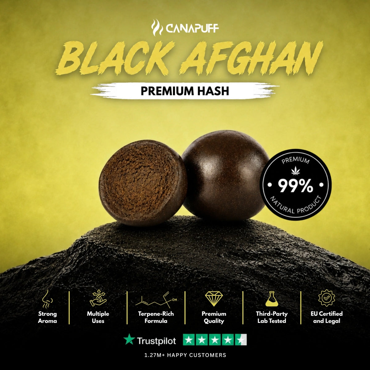 Black Afghan Hash – hašiš, foto 2