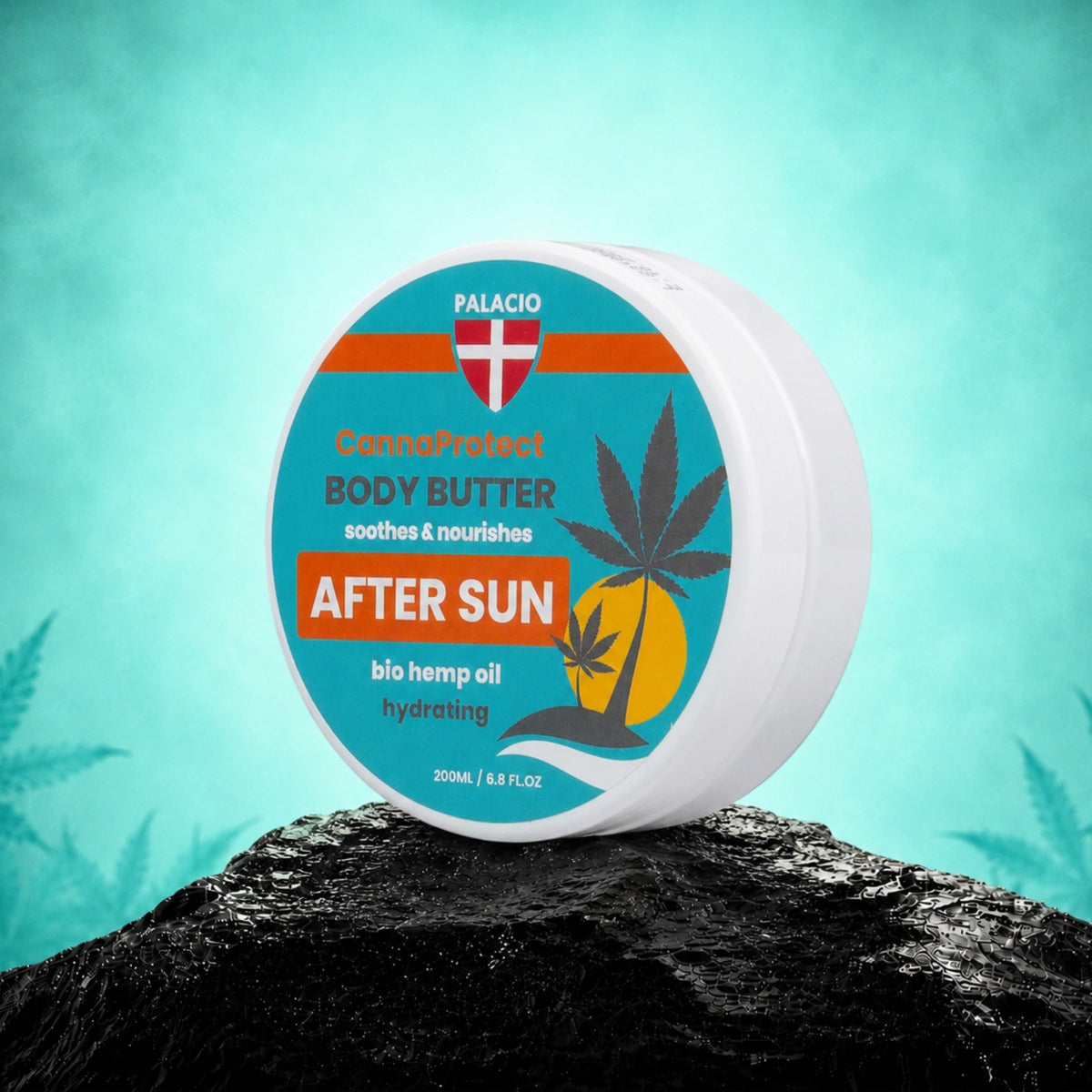 CannaProtect - telové maslo po opaľovaní s konopou, 200 ml - Palacio – telové maslo