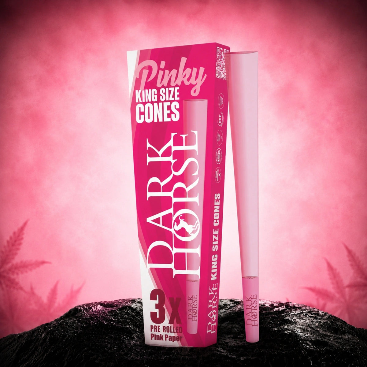 Cones Dark Horse Pinky – predbalené kornútky