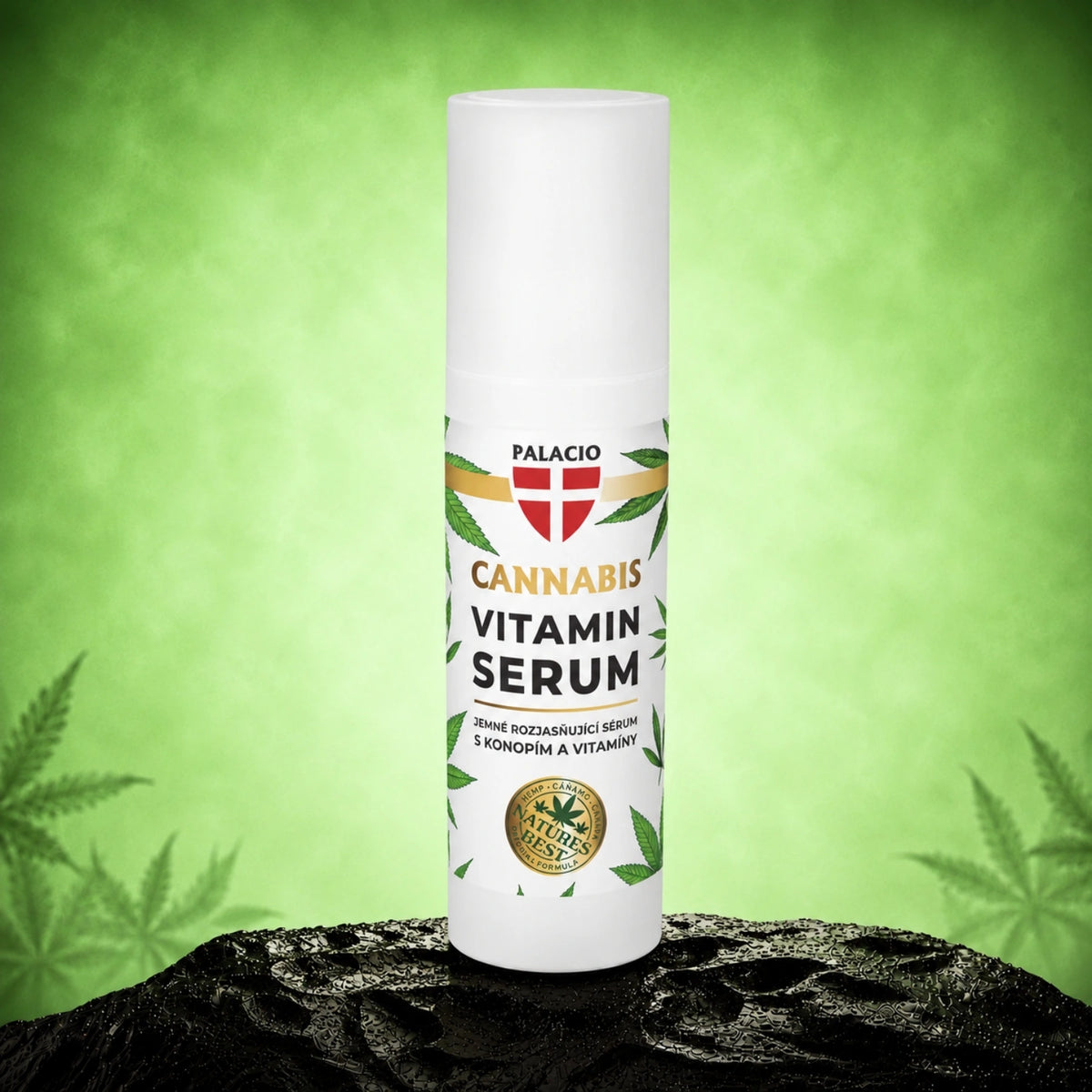 Konopné vitamínové sérum, 50 ml - Palacio – kozmetický produkt