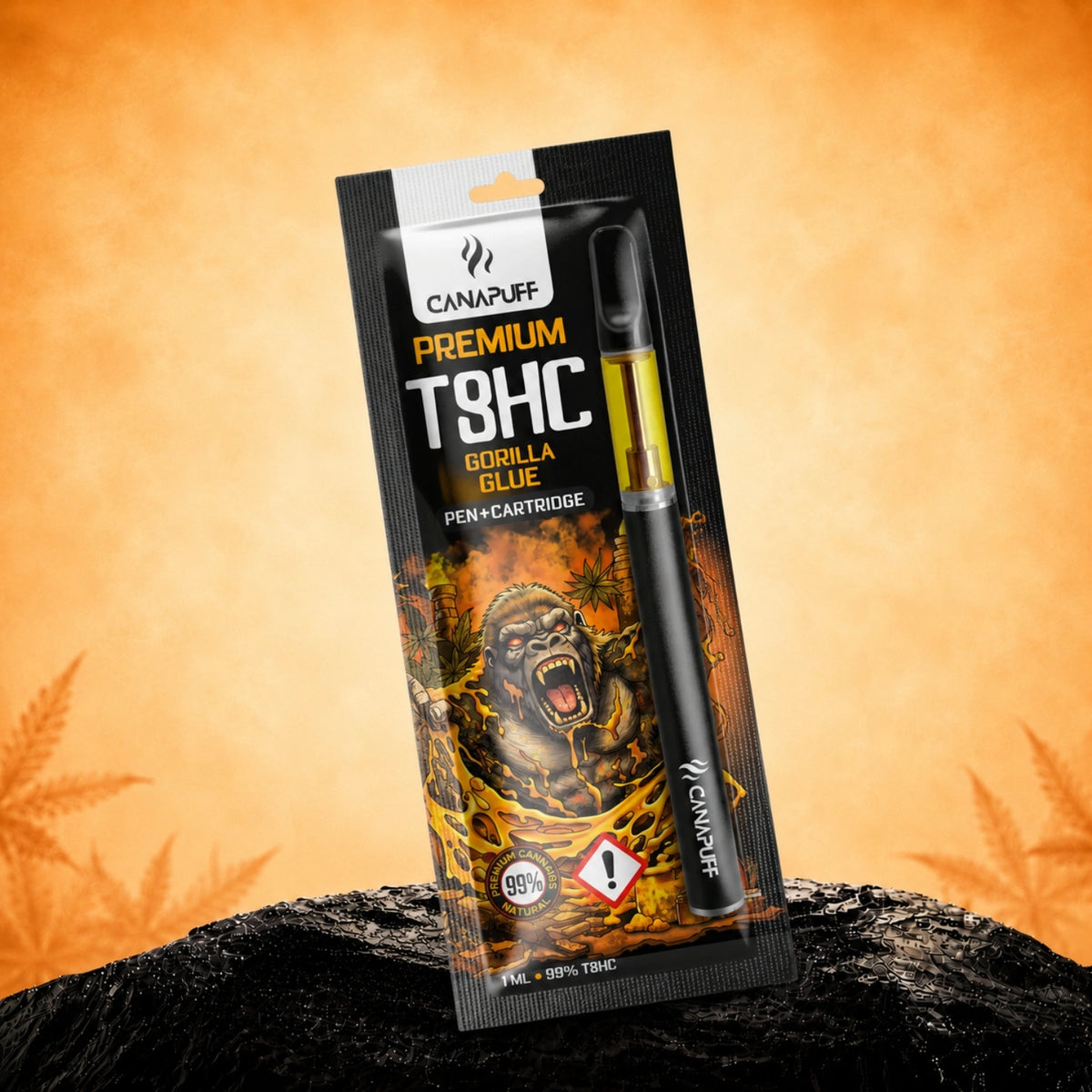 Canapuff T8HC Gorilla Glue 99% pero a kazeta