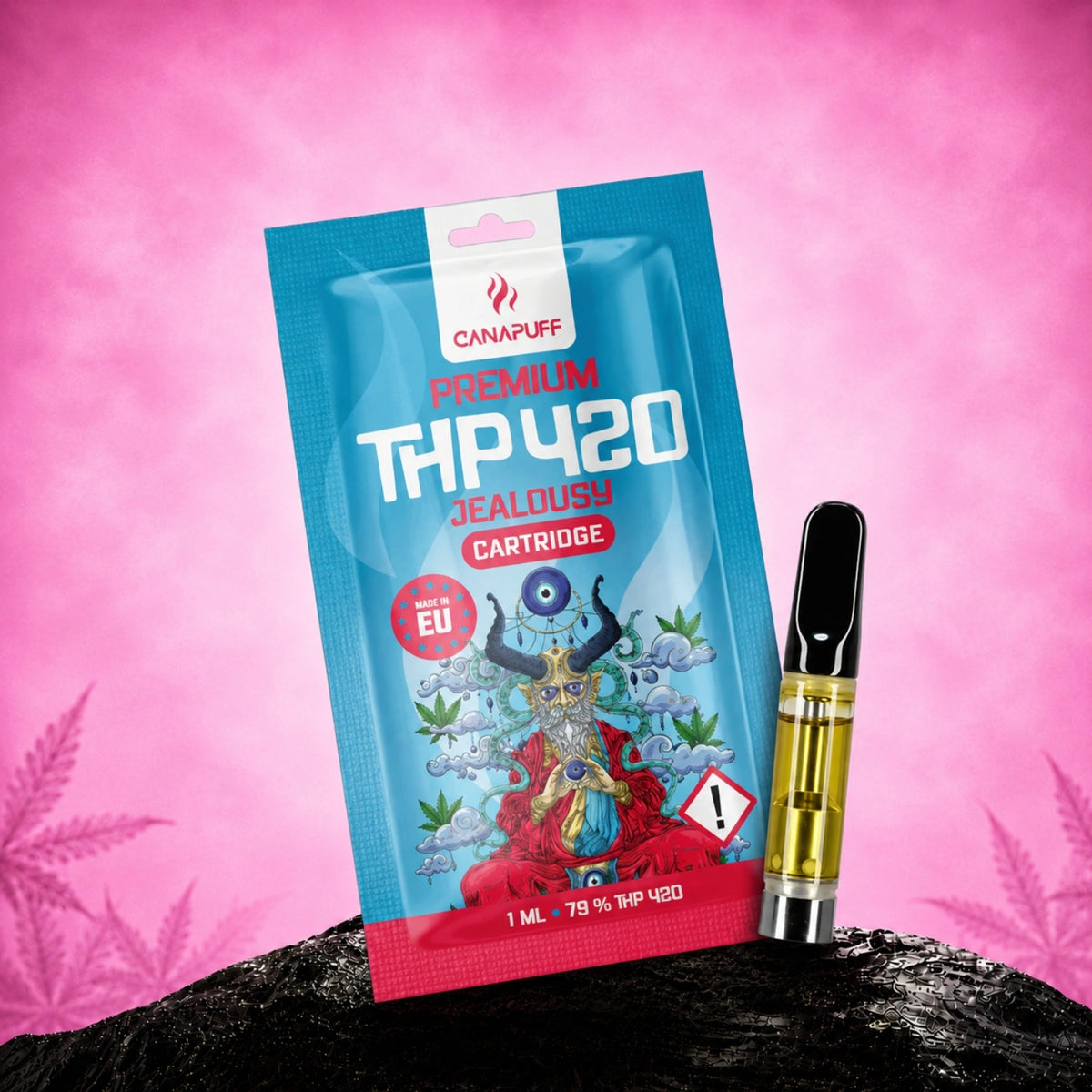 Canapuff THP420 Jealousy Kazeta 79%, 1 ml vape liquid
