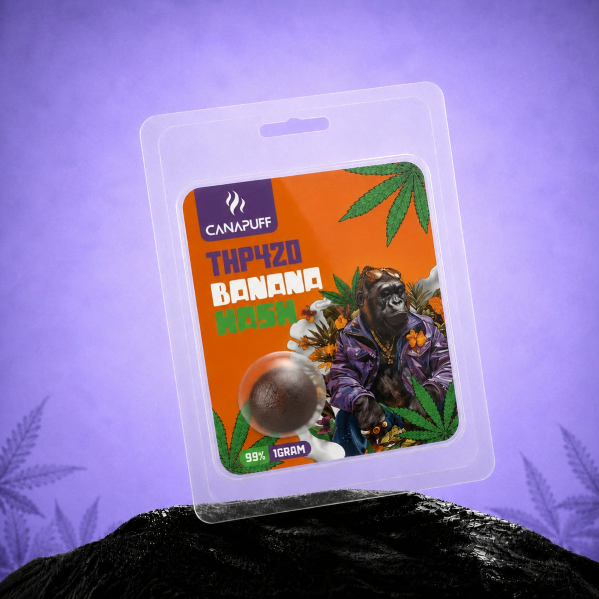 Canapuff THP420 Banana hašiš 99% balenie 1 gram