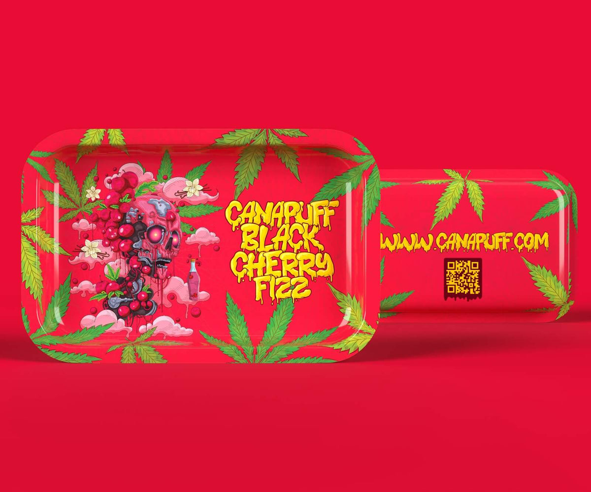 Canapuff Black Cherry Fizz rolling tray, veľká veľkosť