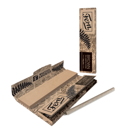 Canapuff papieriky a filtre Fern King Size set