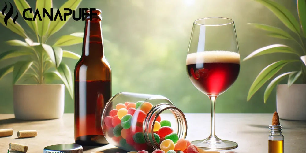 Môžeš kombinovať CBD gumíky s alkoholom? Bezpečnosť a účinky - Canapuff