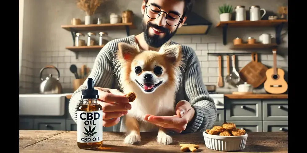 CBD so slaninovou príchuťou pre psov