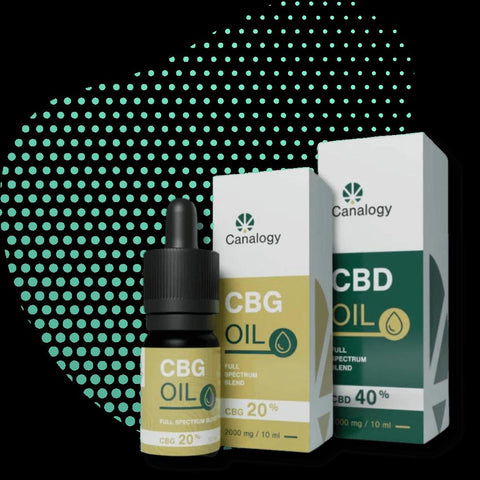 CBD, CBG oleje
