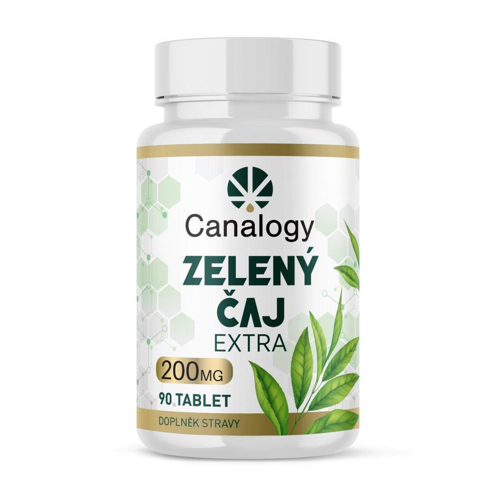 Canalogy CBD Green Tea Extra 200 mg, 90 tabliet