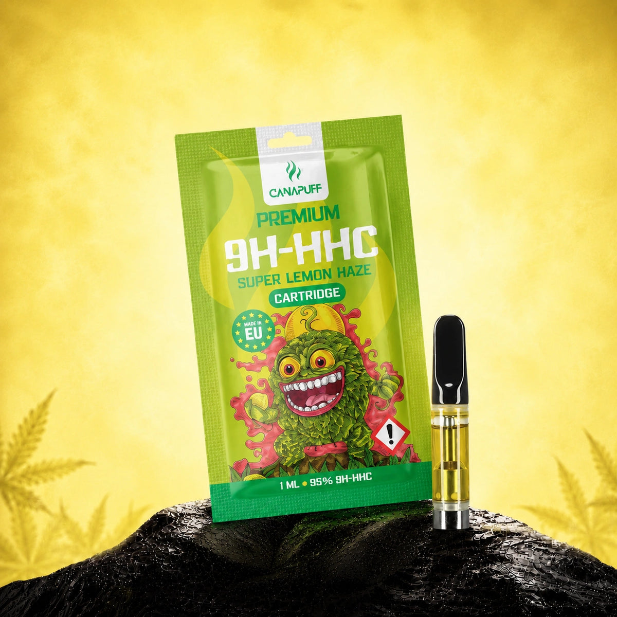 Canapuff 9H-HHC kazeta Super Lemon Haze, 1 ml, sila 95%