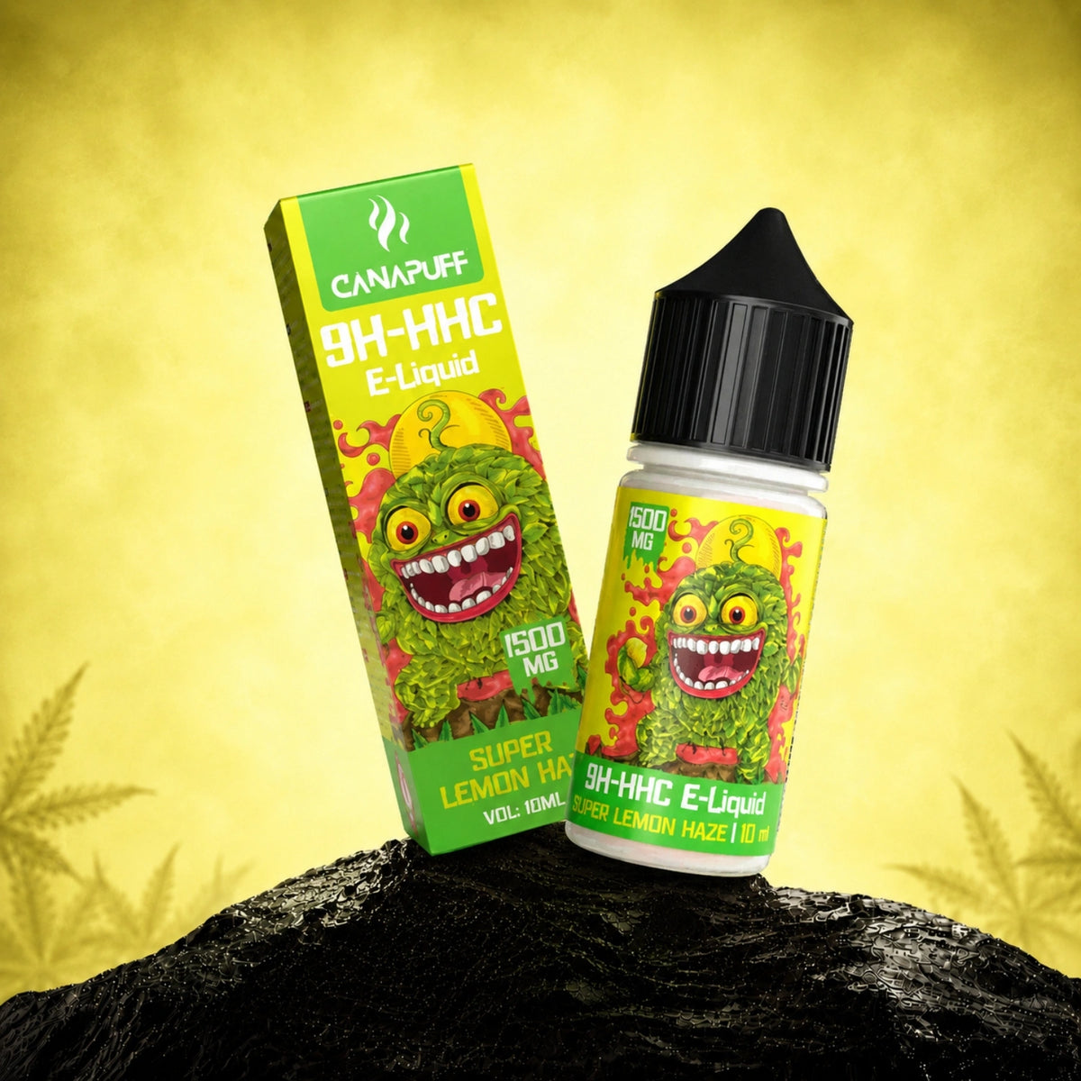 Canapuff 9H-HHC E-Liquid Super Lemon Haze 1.500mg, 10ml fľaštička s krabičkou