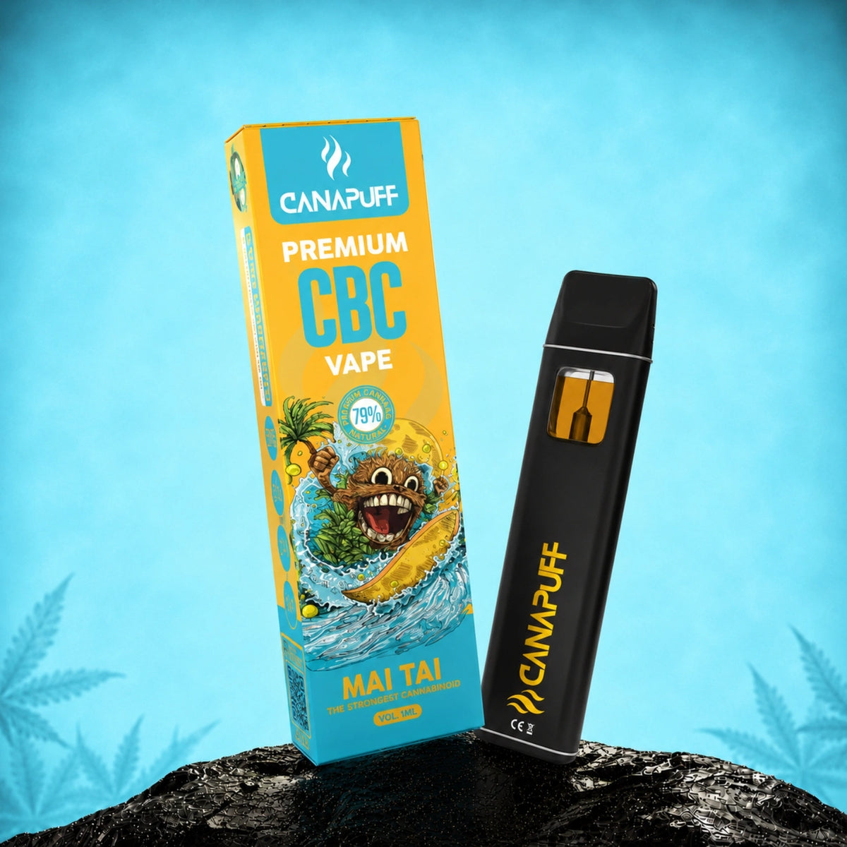 Canapuff CBC Vape Mai Tai 79% 1ml jednorazové pero