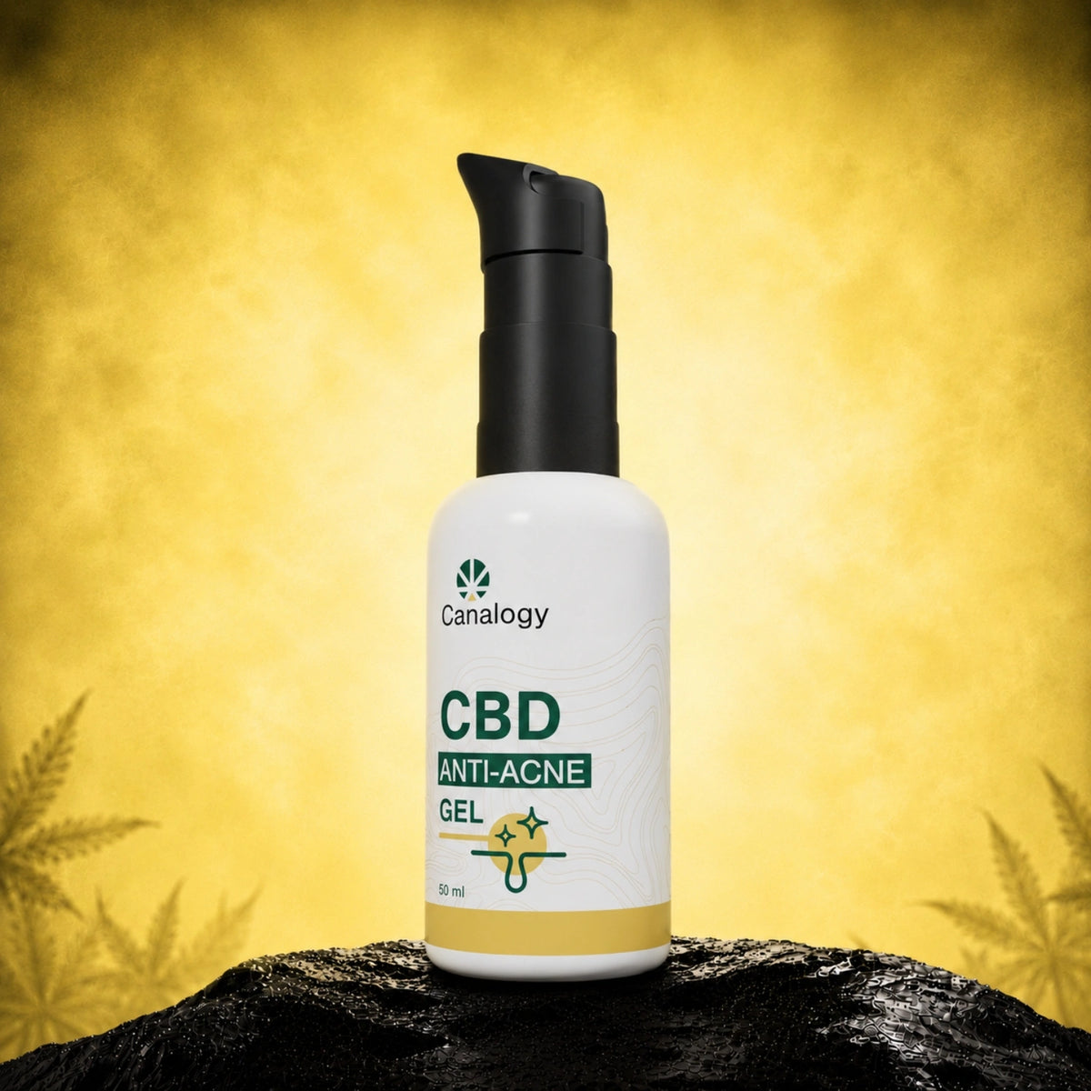 CBD gél proti akné 50ml – produkt starostlivosti o pleť