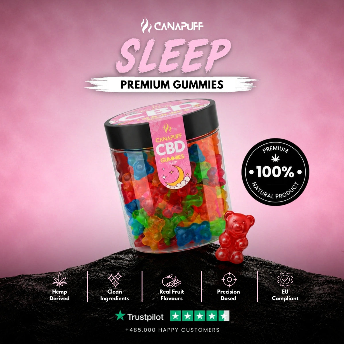 CBD Gumíky Sleep – gumíky, foto 2