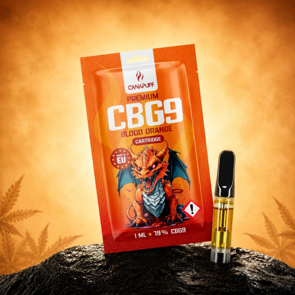 Canapuff CBG9 Blood Orange kazeta 79%, 1ml