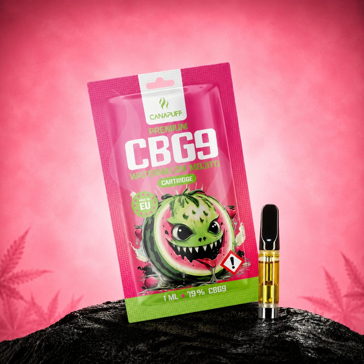 Canapuff CBG9 Watermelon Mojito kazeta, 79%, 1 ml