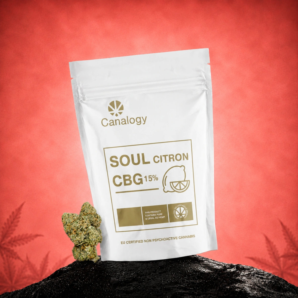 Canalogy Soul Citron CBG kvety 15% vrecko