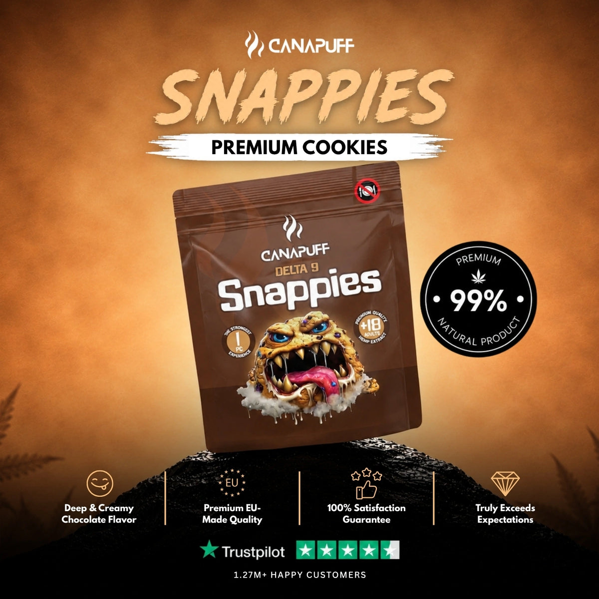 Delta 9 Snappies – jedlý produkt, foto 2