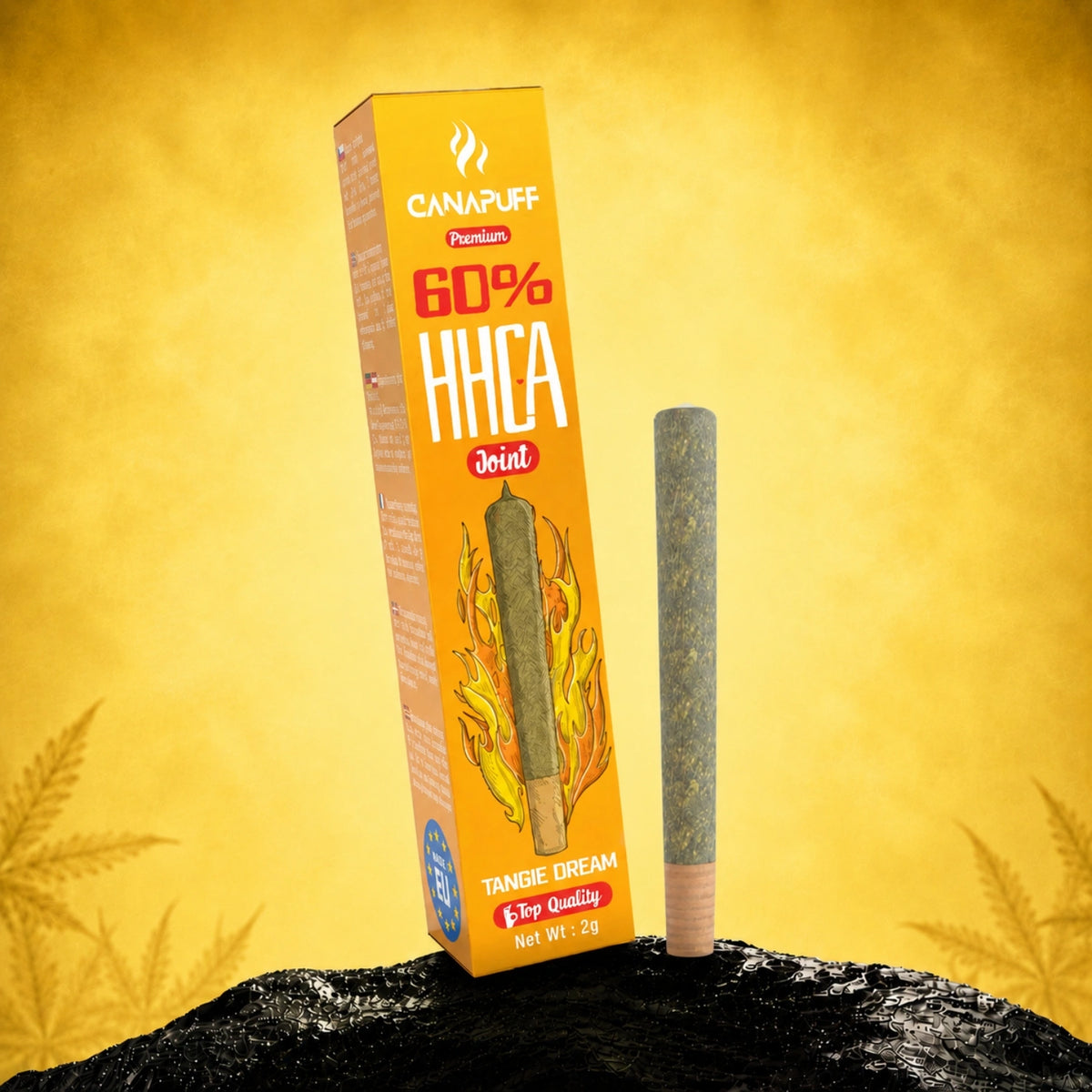 Canapuff HHCA Joint Tangie Dream 60%, 2g, jeden predrolovaný joint s balením