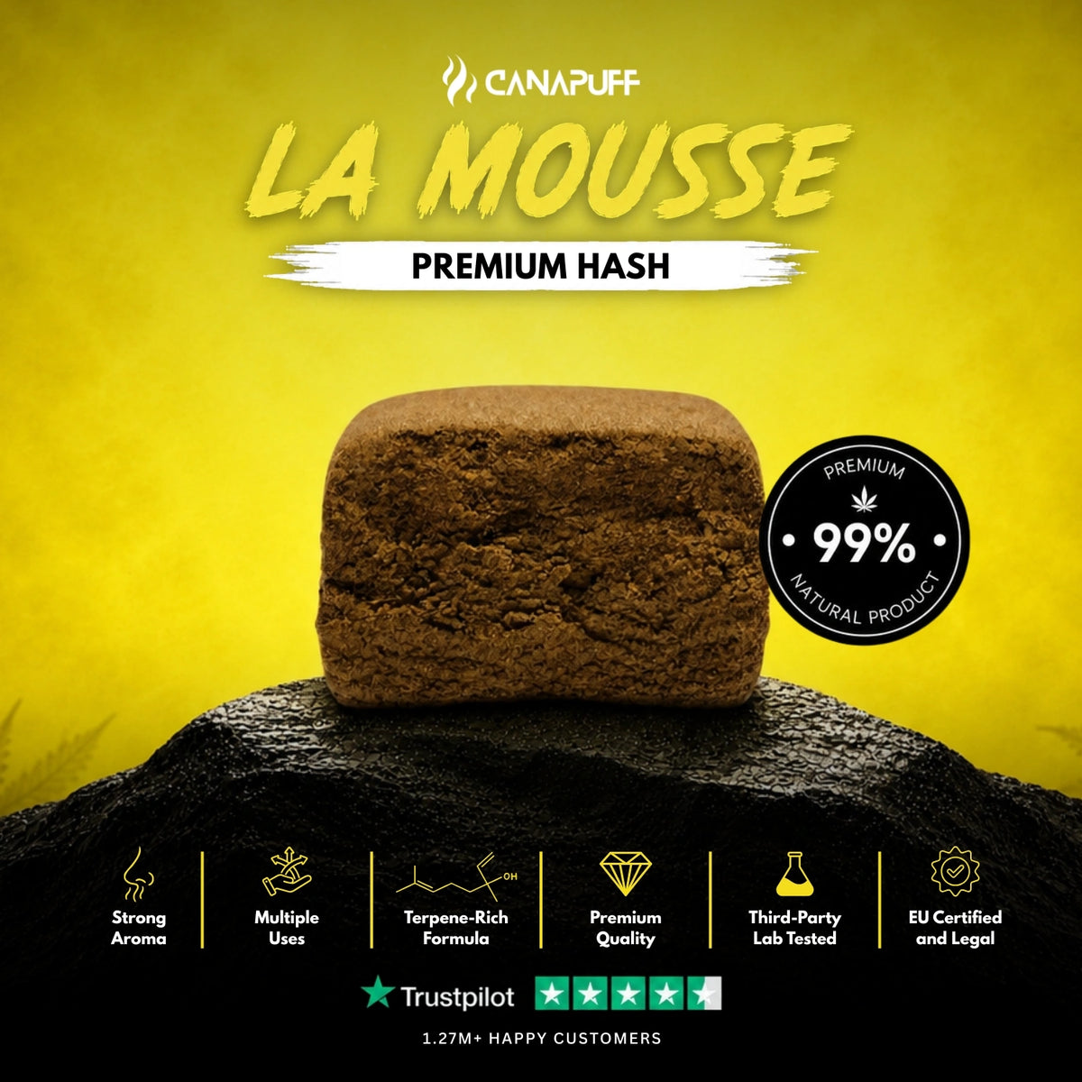 La Mousse Hash – hašiš, foto 2