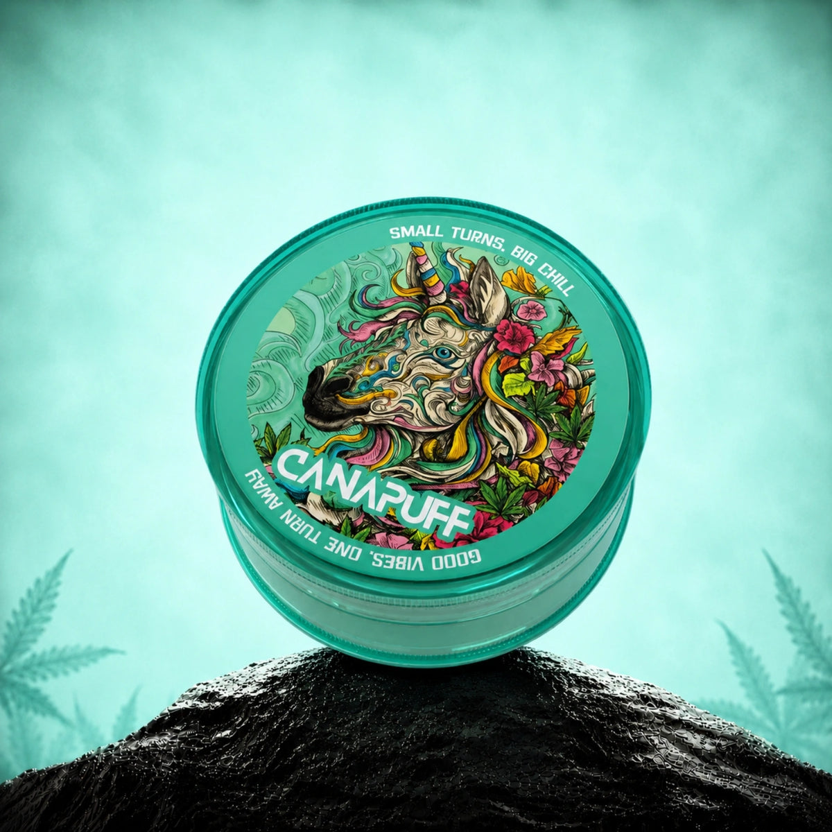 Canapuff Mini Grinder Unicorn Piss drvička na byliny
