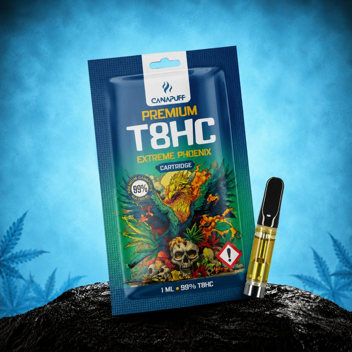 Canapuff T8HC Extreme Phoenix Kazeta 99%, 1 ml