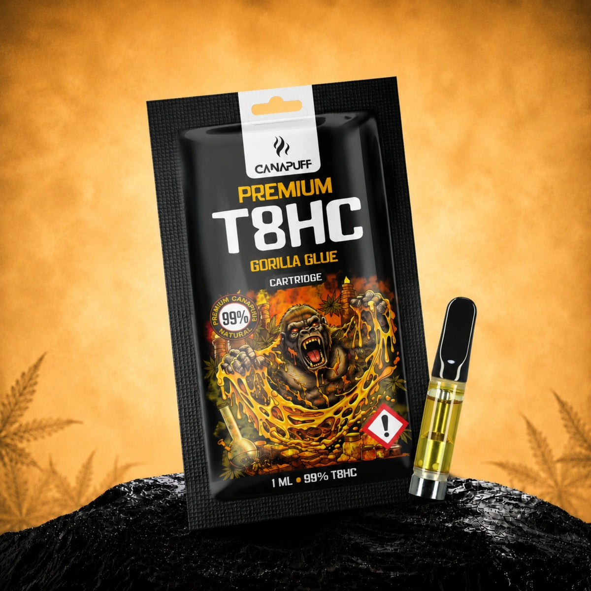 Canapuff T8HC Gorilla Glue kazeta 1 ml 99%