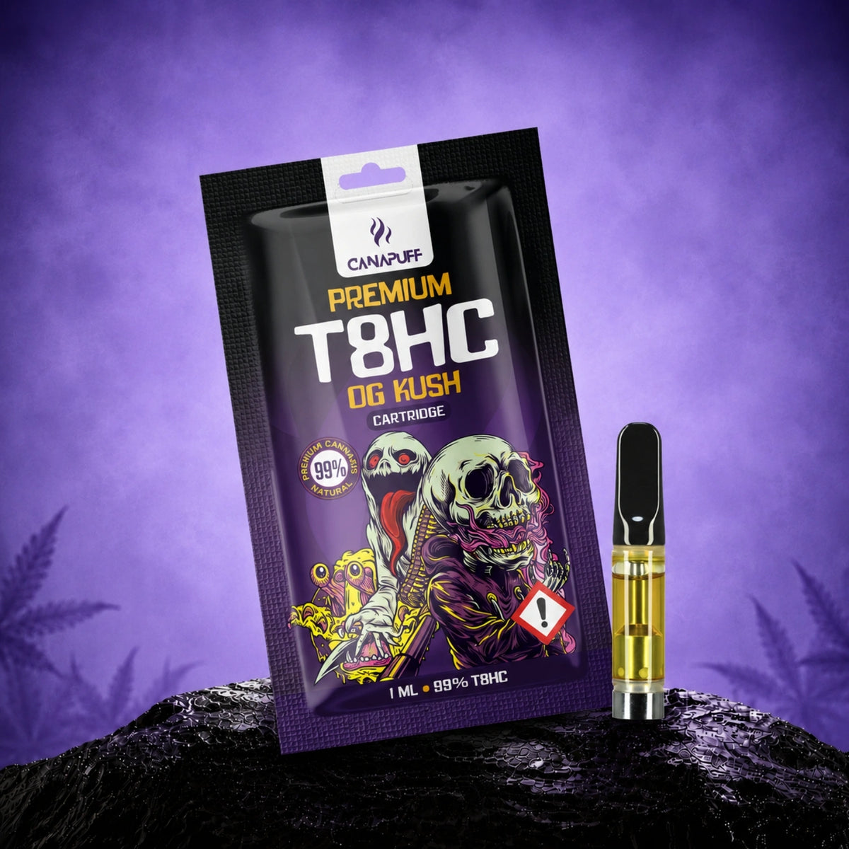 Canapuff T8HC OG Kush Kazeta 99%, 1 ml