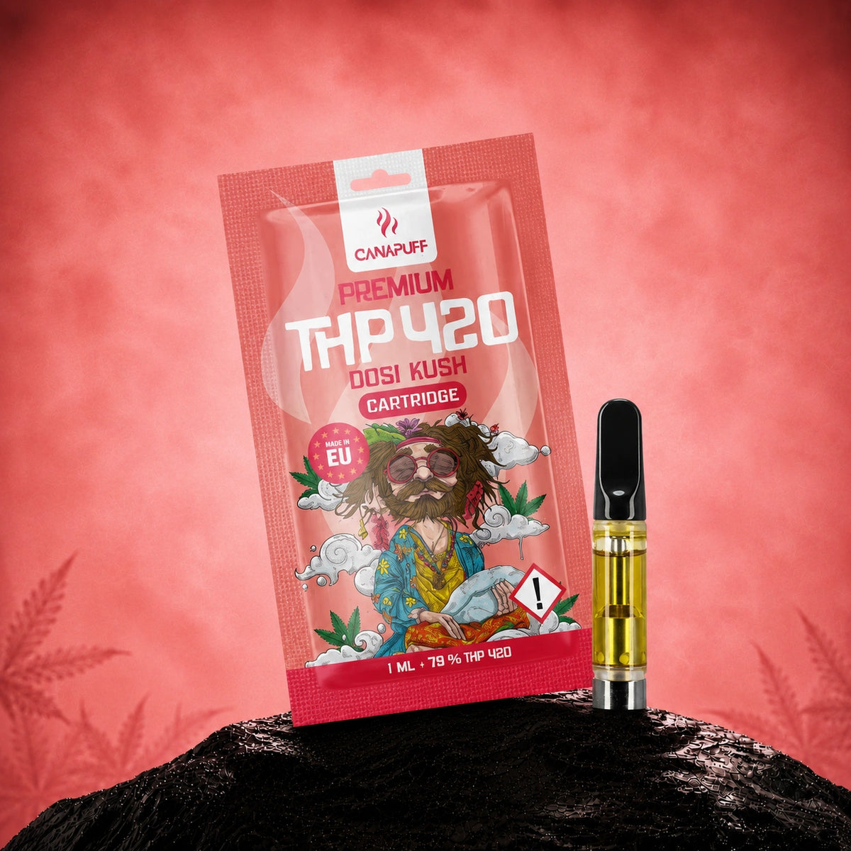 Canapuff THP420 Dosi Kush kazeta 1 ml 79%