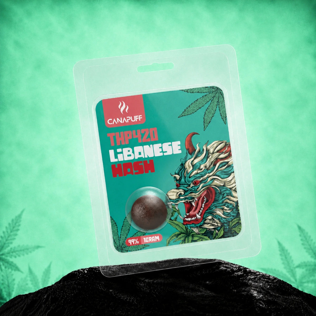 Canapuff THP420 Lebanese hašiš 99% 1 gram