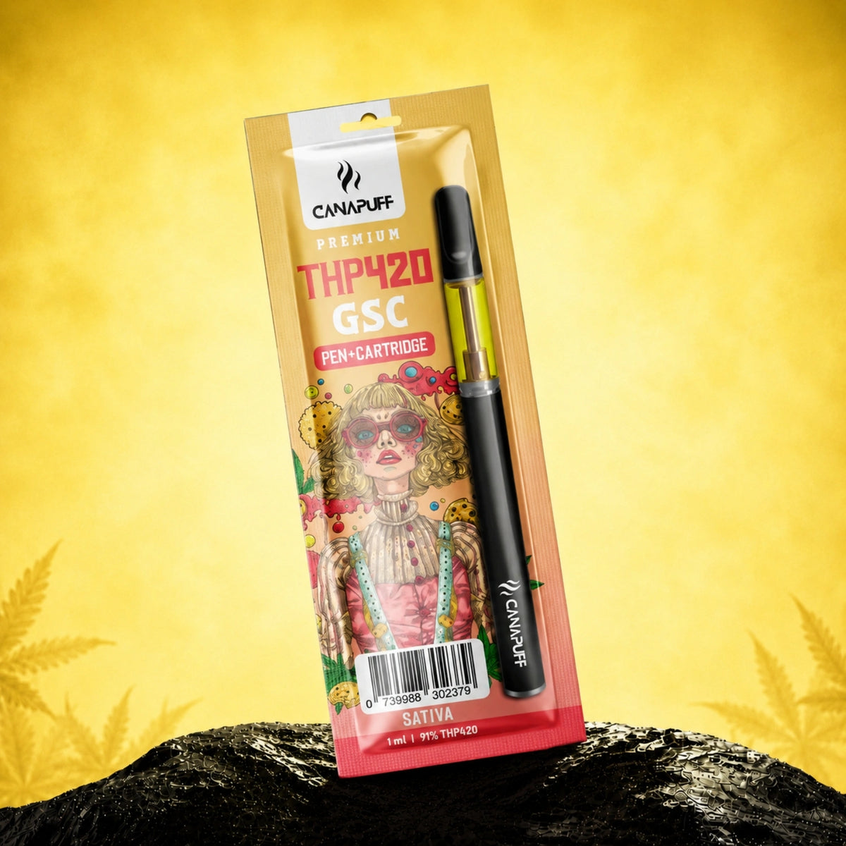 Canapuff THP420 GSC pero a kazeta, 1 ml, sila 79%