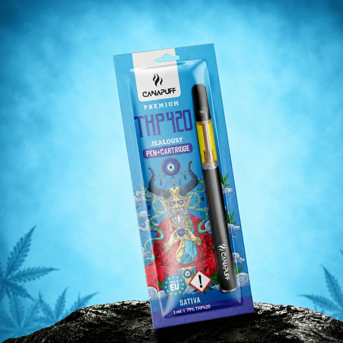 Canapuff THP420 Jealousy pero a kazeta, sila 79%, 1 ml