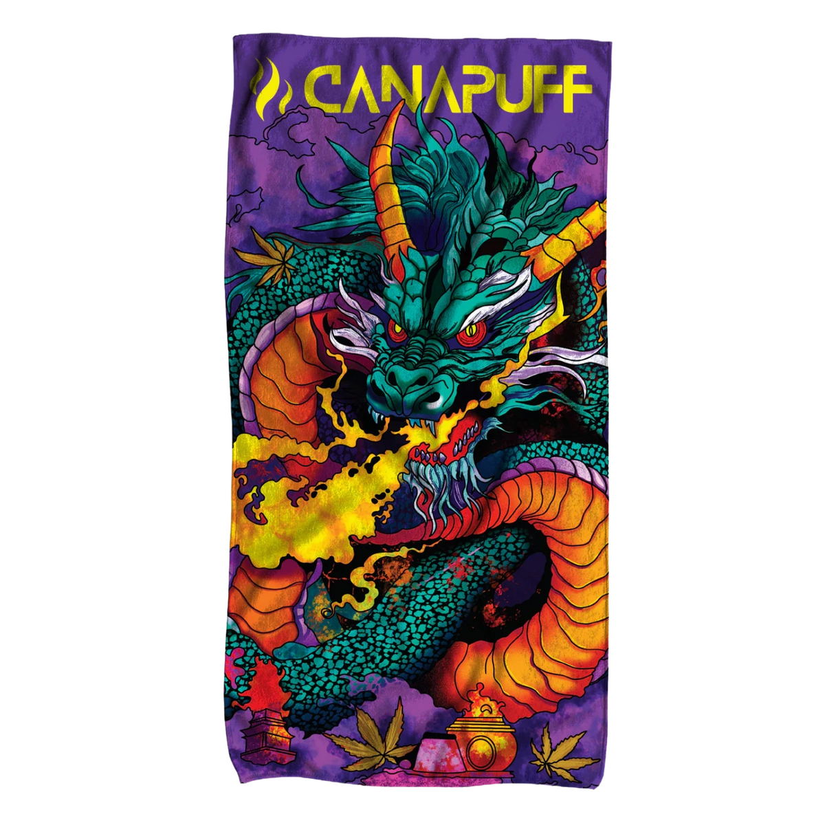 Canapuff Extreme Dragon uterák s farebným motívom draka