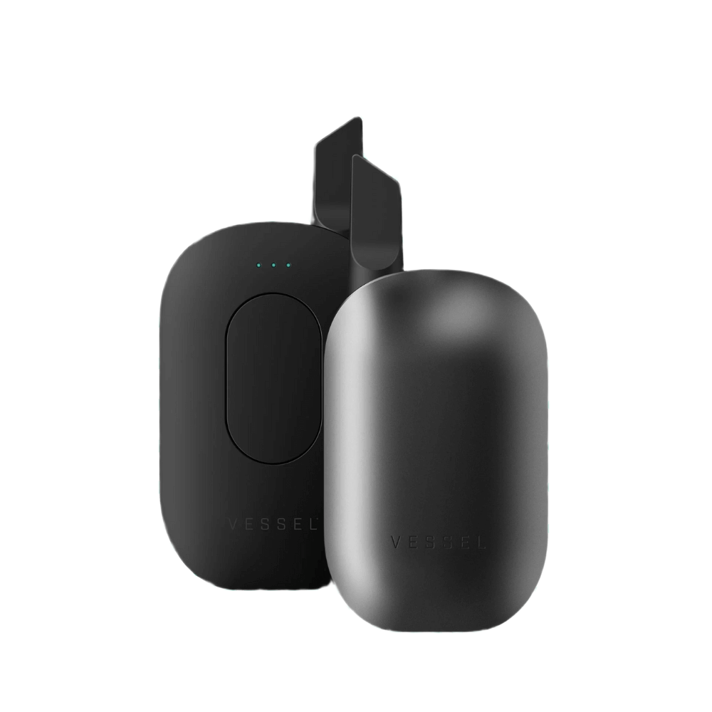 Vessel Compass vape zariadenie vo farbe gunmetal s nabíjacím dokom