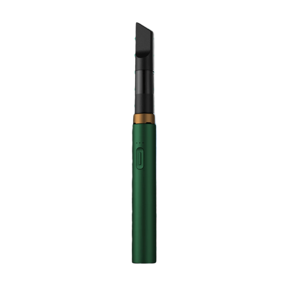 Vessel Core vape batéria v smaragdovozelenej s čiernym náustkom