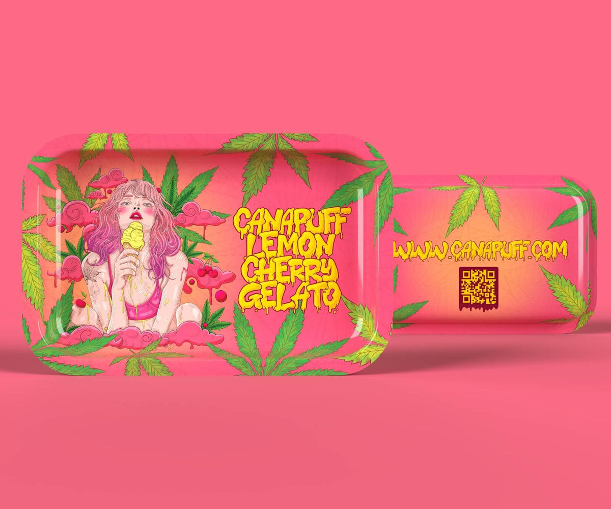 Canapuff Lemon Cherry Gelato extra veľká baliaca podložka