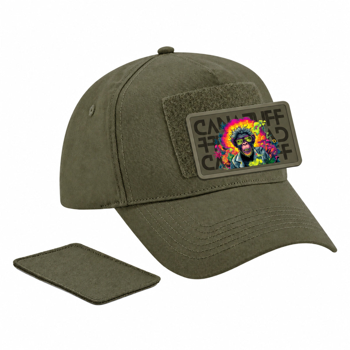 Canapuff Cap – Atomic Monkey – Green