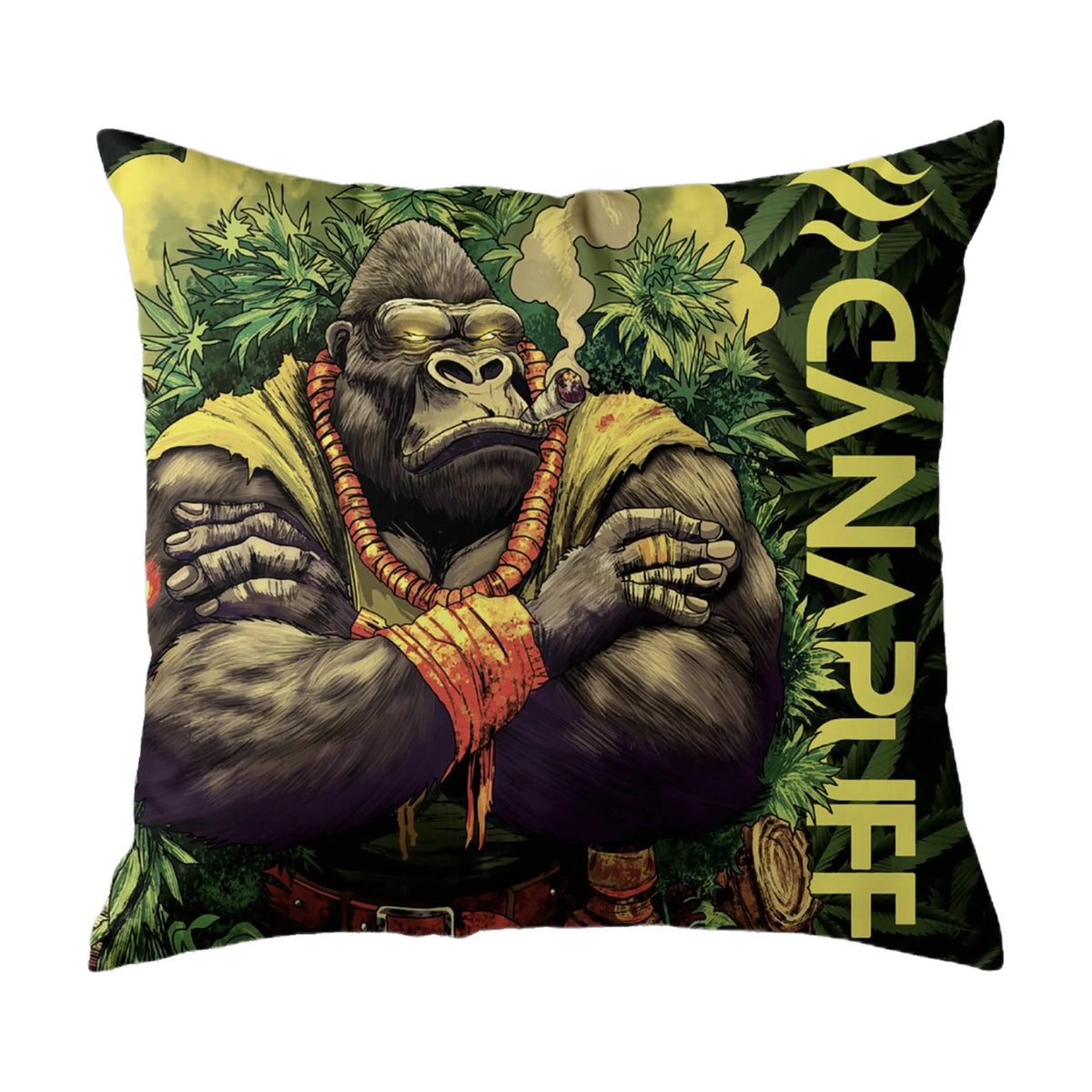 Canapuff Pillow – Gorilla Power