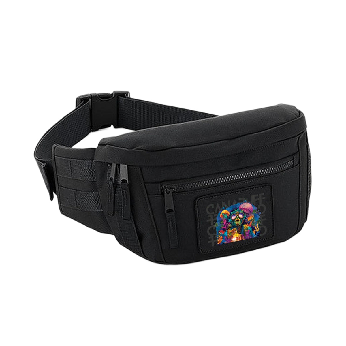Canapuff Waist Bag – Deep – Black
