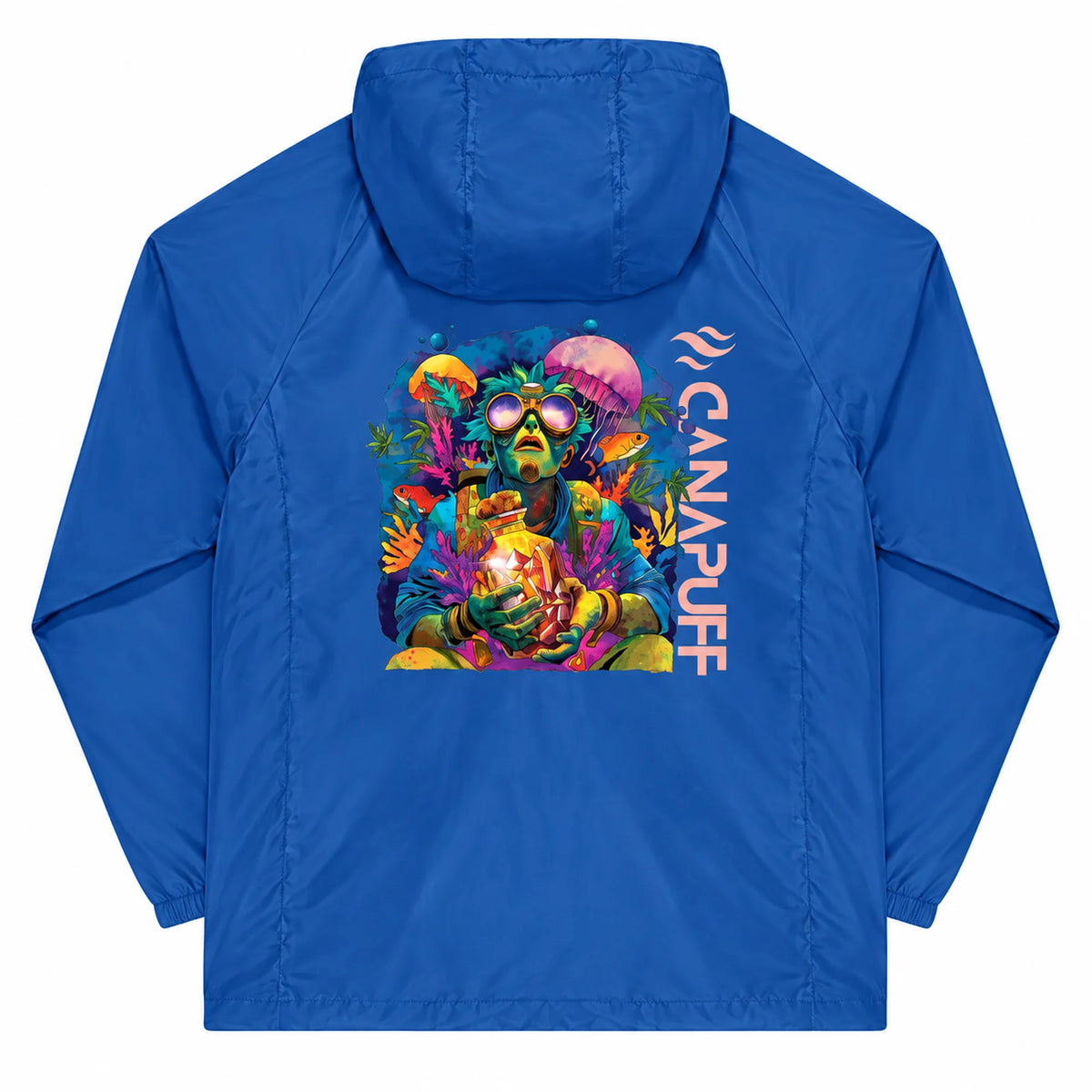 Canapuff Windbreaker – Deep – Blue